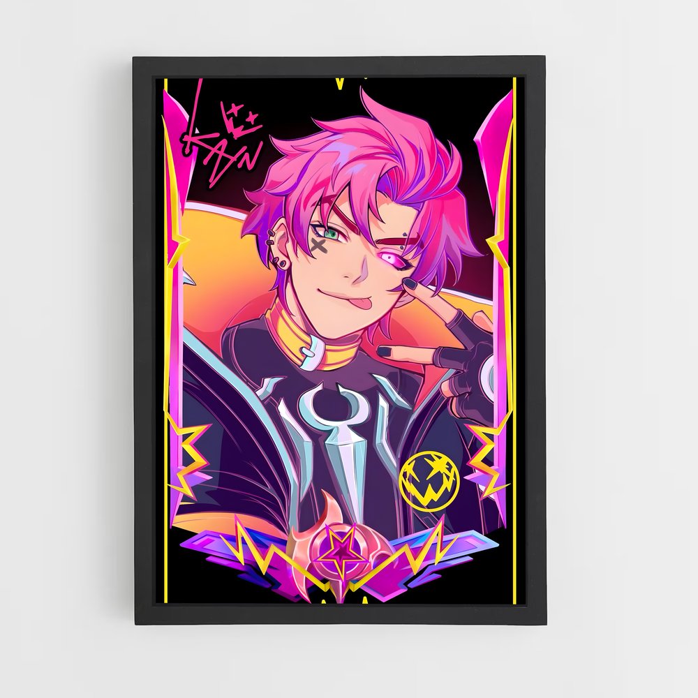 Poster Pink Fury – affiche League Of Legends (vue 2)